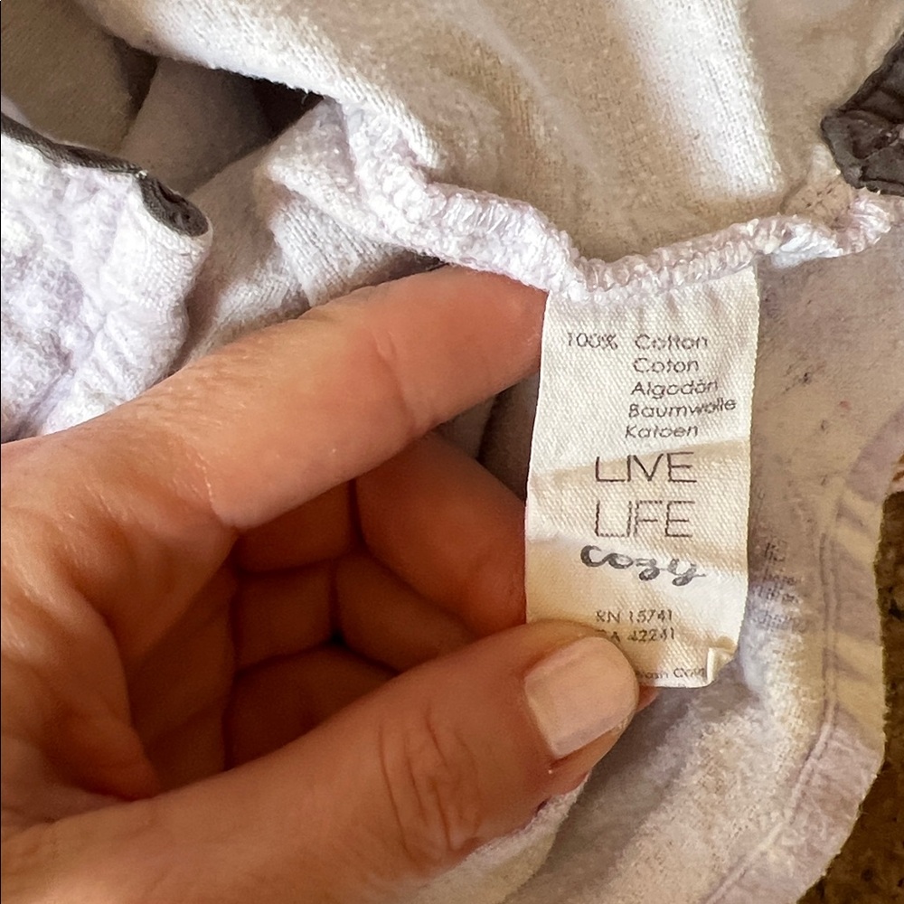 PJ Salvage Cotton Flannel Llama-Print Pajama Set - Picture 8 of 9
